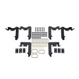 Westin 2004-2012 Chevrolet/GMC/Isuzu Colorado/Canyon Crew Cab E-Series 3 Nerf Step Bars - Black thumbnail 1
