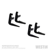 Westin 2004-2009 Infiniti/Nissan QX Running Board Mount Kit - Black thumbnail 3