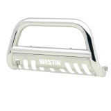 Westin 2001-2007 Chevy Silverado Classic 1500HD/2500HD/3500HD E-Series Bull Bar - SS thumbnail 4
