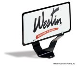 Westin Bull Bar License Plate Relocator - Black thumbnail 2