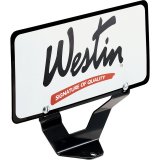 Westin Bull Bar License Plate Relocator - Black thumbnail 9