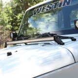 Westin/Snyper 07-17 Jeep Wrangler Snyper LED Cowl Mount - Textured Black thumbnail 8