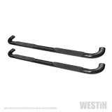 Westin 2019 Chevrolet Silverado/Sierra 1500 Crew Cab Platinum 4 Oval Nerf Step Bars - Black thumbnail 2