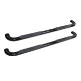 Westin 2019 Chevrolet Silverado/Sierra 1500 Crew Cab Platinum 4 Oval Nerf Step Bars - Black thumbnail 7