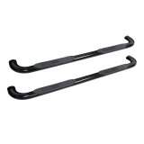 Westin 2019 Chevrolet Silverado/Sierra 1500 Crew Cab Platinum 4 Oval Nerf Step Bars - Black thumbnail 8