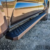 Westin Grate Steps Running Boards 79 in - Textured Black thumbnail 5