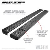 Westin Grate Steps Running Boards 79 in - Textured Black thumbnail 7