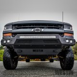 Westin 16-19 Chevy/GMC Silverado/Sierra 1500 Pro-Mod Front Bumper - Textured Black thumbnail 2