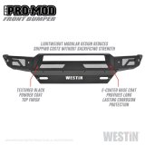 Westin 16-19 Chevy/GMC Silverado/Sierra 1500 Pro-Mod Front Bumper - Textured Black thumbnail 6