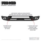 Westin 2010-2019 Dodge Ram 2500/3500 ( Old Body Style ) Pro-Mod Front Bumper - Textured Black thumbnail 5