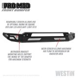 Westin 2010-2019 Dodge Ram 2500/3500 ( Old Body Style ) Pro-Mod Front Bumper - Textured Black thumbnail 8