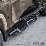Westin 19-20 Chevrolet Silverado / GMC Sierra 1500 Double Cab HDX Drop Nerf Step Bars - Textured Blk thumbnail 7