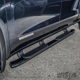 Westin 19-20 Chevrolet Silverado/GMC Sierra 1500 Double Cab PRO TRAXX 5 Oval Nerf Step Bars - Black thumbnail 2