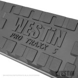 Westin 19-20 Chevrolet Silverado/GMC Sierra 1500 Double Cab PRO TRAXX 5 Oval Nerf Step Bars - Black thumbnail 5