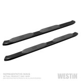 Westin 19-20 Chevrolet Silverado/GMC Sierra 1500 Double Cab PRO TRAXX 5 Oval Nerf Step Bars - Black thumbnail 8