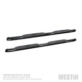 Westin 19-20 Chevrolet/GMC Silverado/Sierra 1500 Double Cab PRO TRAXX 4 Oval Nerf Step Bars - Black thumbnail 7