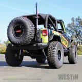 Westin 07-18 Jeep Wrangler JK WJ2 Rear Bumper - Textured Black thumbnail 1
