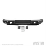 Westin 07-18 Jeep Wrangler JK WJ2 Rear Bumper - Textured Black thumbnail 5