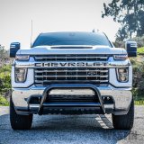 Westin 2020 Chevy Silverado 2500/3500 E-Series Bull Bar - Black thumbnail 2