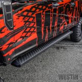 Westin Grate Steps Running Boards 90 in - Textured Black thumbnail 2