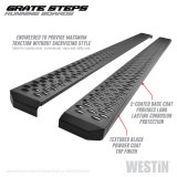 Westin Grate Steps Running Boards 90 in - Textured Black thumbnail 9