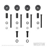 Westin 18-20 Jeep Wrangler / 2020 Gladiator LED Cowl Mount - Textured Black thumbnail 3