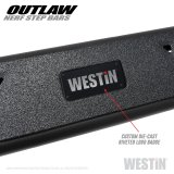 Westin 09-18 Dodge RAM 1500 Crew Cab Outlaw Nerf Step Bars thumbnail 2