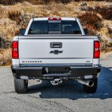 Westin 14-18 Chevrolet Silverado HDX Bandit Rear Bumper - Black thumbnail 2
