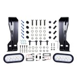 Westin 14-18 Chevrolet Silverado HDX Bandit Rear Bumper - Black thumbnail 3