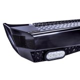 Westin 14-18 Chevrolet Silverado HDX Bandit Rear Bumper - Black thumbnail 4