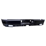 Westin 14-18 Chevrolet Silverado HDX Bandit Rear Bumper - Black thumbnail 8