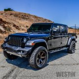 Westin 20-26 Jeep Gladiator PRO TRAXX 4 Oval Nerf Step Bars - Black thumbnail 3