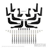 Westin 20-26 Jeep Gladiator PRO TRAXX 4 Oval Nerf Step Bars - Black thumbnail 6