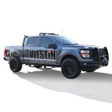 Westin 15-22 Ford F-150 SuperCrew / 17-22 F-250/350 Crew Cab Outlaw Nerf Step Bars - Textured Black thumbnail 9