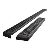 Westin Ford Transit Van 150/250/350 (46in Driver & 97in. Pass) Grate Steps Running Boards - Tex. Blk thumbnail 6