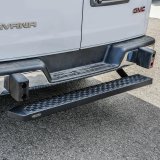 Westin Ford Transit Van 150/250/350 (Single 54in. Pass Door) Grate Steps Running Boards - Tex. Blk thumbnail 1