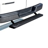Westin Ford Transit Van 150/250/350 (Single 54in. Pass Door) Grate Steps Running Boards - Tex. Blk thumbnail 4