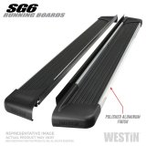 Westin Polished Aluminum Running Board 83 inches SG6 Running Boards - Polished thumbnail 4