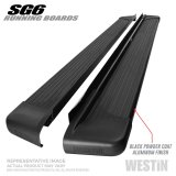Westin Black Aluminum Running Board 68.4 inches SG6 Running Boards - Blk thumbnail 2