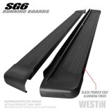 Westin Black Aluminum Running Board 68.4 inches SG6 Running Boards - Blk thumbnail 4