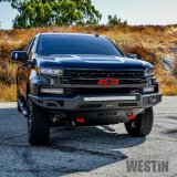 Westin 19-21 Chevrolet Silverado 1500 Pro-Mod Front Bumper - Tex. Blk thumbnail 1