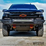 Westin 19-21 Chevrolet Silverado 1500 Pro-Mod Front Bumper - Tex. Blk thumbnail 2