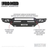 Westin 19-21 Chevrolet Silverado 1500 Pro-Mod Front Bumper - Tex. Blk thumbnail 4