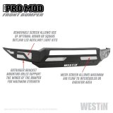 Westin 19-21 Chevrolet Silverado 1500 Pro-Mod Front Bumper - Tex. Blk thumbnail 6