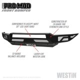Westin 19-21 Chevrolet Silverado 1500 Pro-Mod Front Bumper - Tex. Blk thumbnail 7