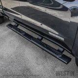 Westin 19-26 Chevrolet Silverado 1500 DC R5 Nerf Step Bars - Blk thumbnail 4