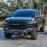 Westin 15-19 Chevrolet Silverado 2500/3500 Pro-Series Front Bumper - Textured Black thumbnail 1