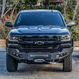 Westin 15-19 Chevrolet Silverado 2500/3500 Pro-Series Front Bumper - Textured Black thumbnail 2
