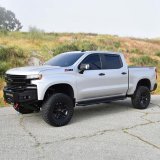 Westin 19-23 Chevrolet/GMC Silverado/Sierra 1500 Crew Cab Outlaw Nerf Step Bars - Textured Black thumbnail 4