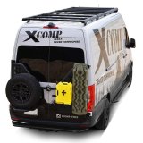 Westin 19-23 Mercedes-Benz Sprinter 144in WB/High Roof Mesa Roof Rack - Textured Black thumbnail 5